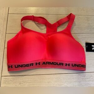 Under Armour Neon Pink Crossback Bra NWT
